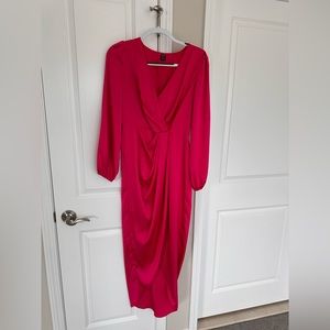 Women’s Maxi Fuschia Dress